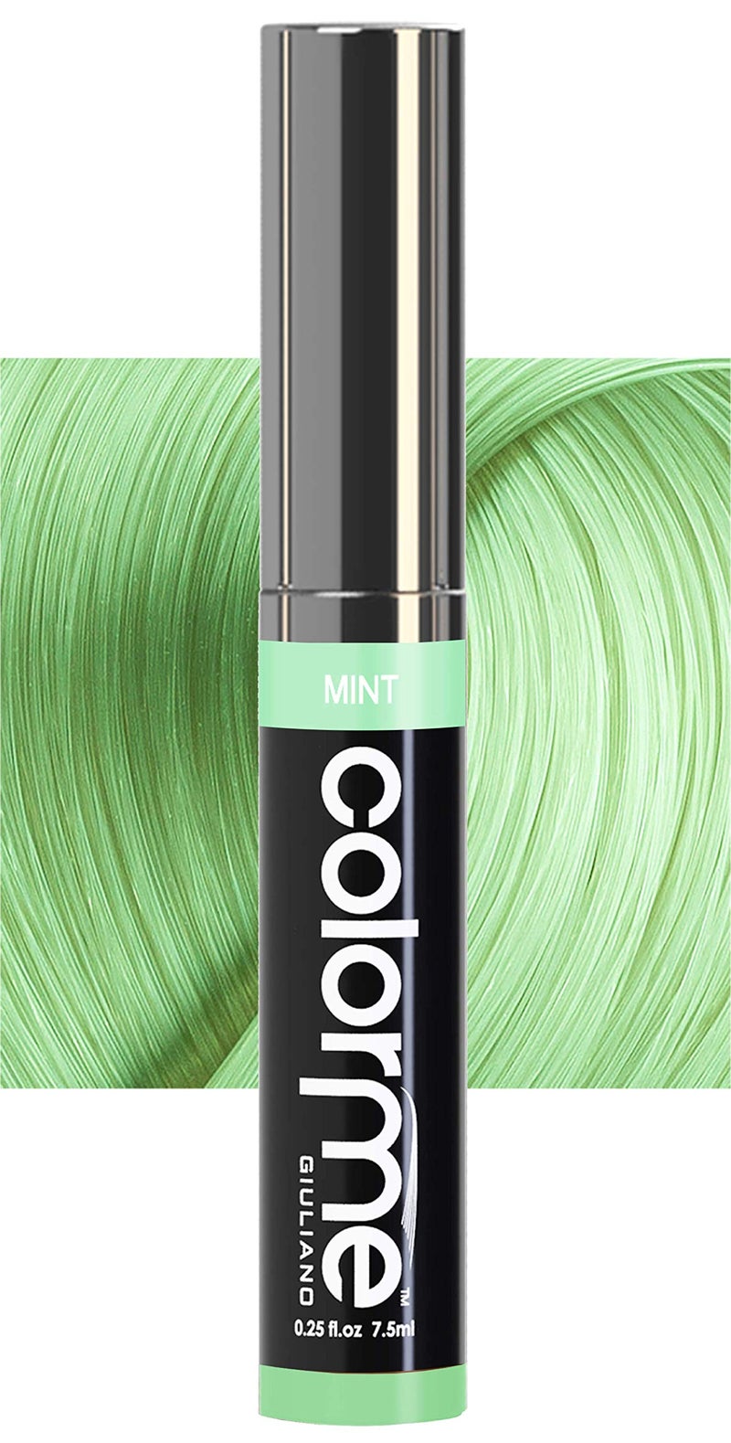 Color Me Colorme Root Touch Up Temporary Hair Mascara to color and Blend Semi Permanent Dye regrowth. Washes Out (MINT) - Image 1